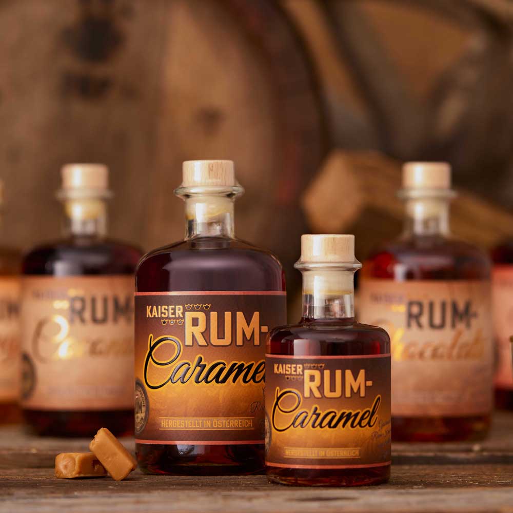 Jetzt neu: Rum Caramel - Rum-Kreation mit feiner Karamell-Note 