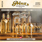 Prinz Sortimentsliste Herbst - Winter 2025/26