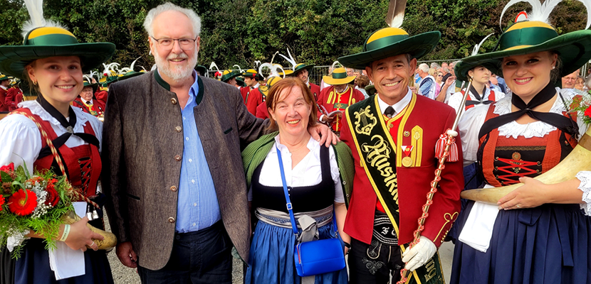 Christa und Thomas Prinz beim Prinz Hoffest