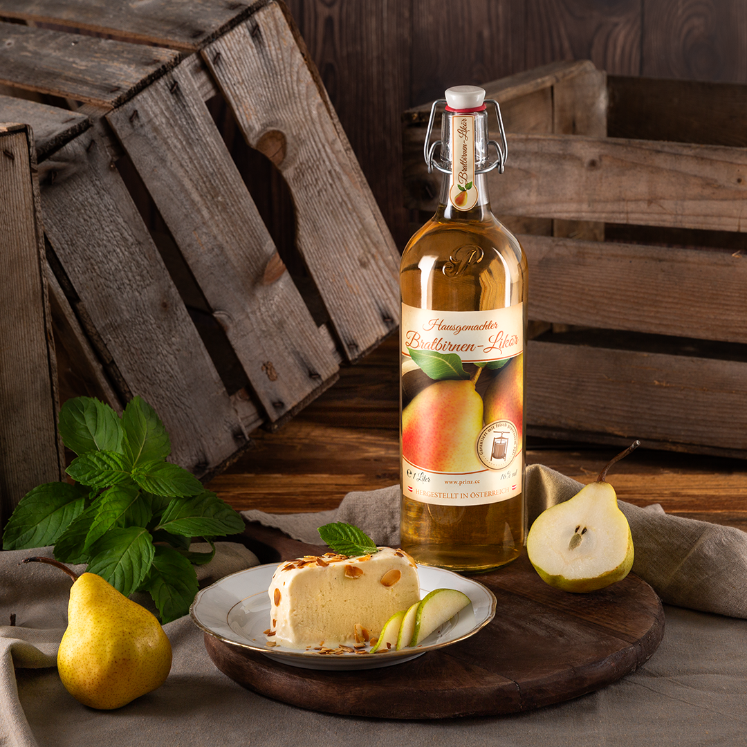 Rezept Prinz Bratbirnen Parfait Rezept Prinz Bratbirnen Parfait