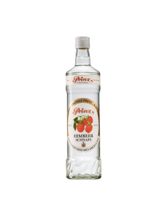 Himbeer-Schnaps 40% vol from Prinz in the 0,7 litre-bottle.