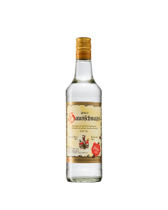 Hausschnaps Marille 34 % vol from Prinz in the 0,7 litre-bottle.