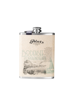 Edelstahl-Flachmann "Bodensee" (ca. 200ml)