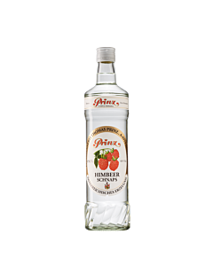 Himbeer-Schnaps 40% vol from Prinz in the 0,7 litre-bottle.