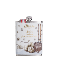 Prinz Winter Haselnuss im Edelstahl-Flachmann 0,2l