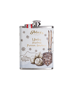 Prinz Winter Haselnuss im Edelstahl-Flachmann 0,2l