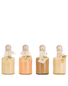 Apothekerflaschen mit Likör 15 % vol.