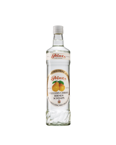 Williams-Birnen Schnaps 40 % vol from Prinz in the 0,7 litre-bottle.