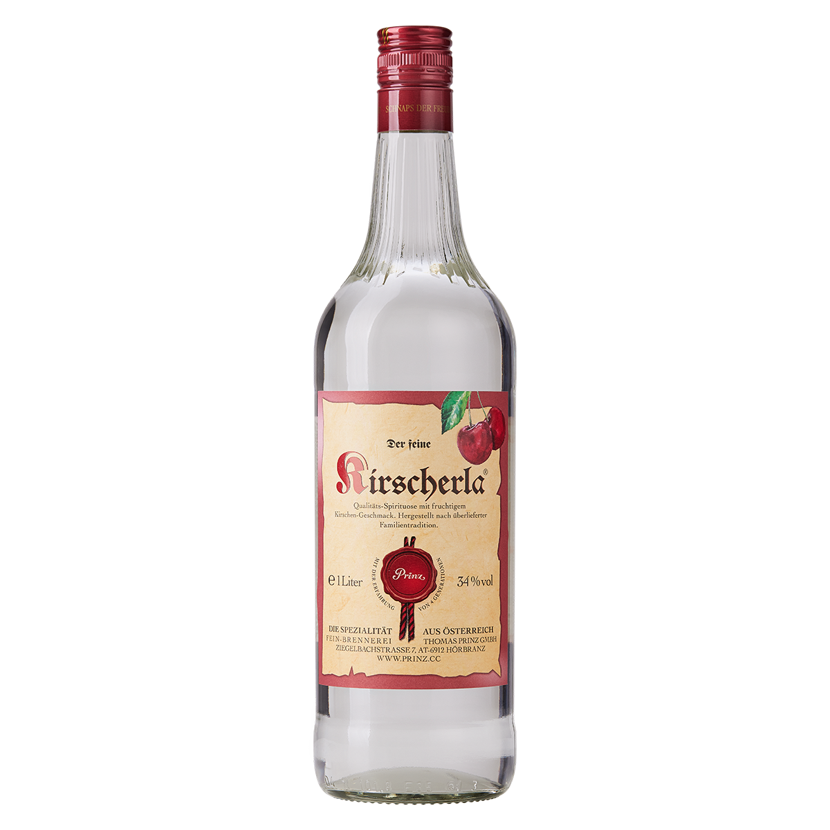 Kirscherla: Kirsch Schnaps kaufen | Prinz Fein-Brennerei