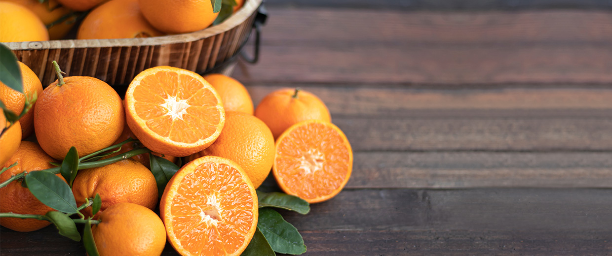 heerlijk geurende sinaasappels 