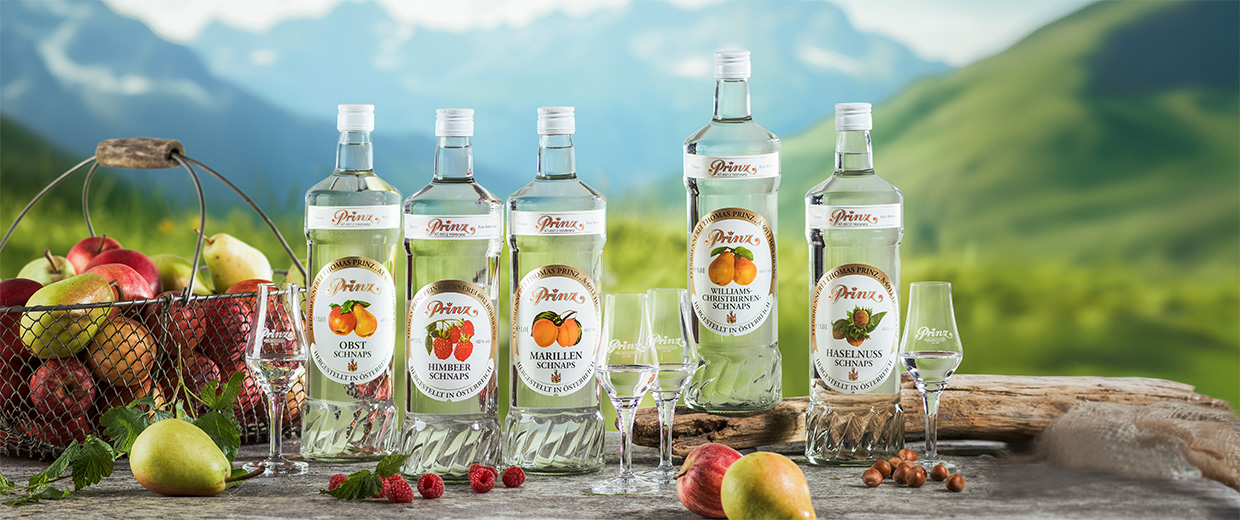 Prinz traditionelle Schn&auml;pse mit 40 % vol