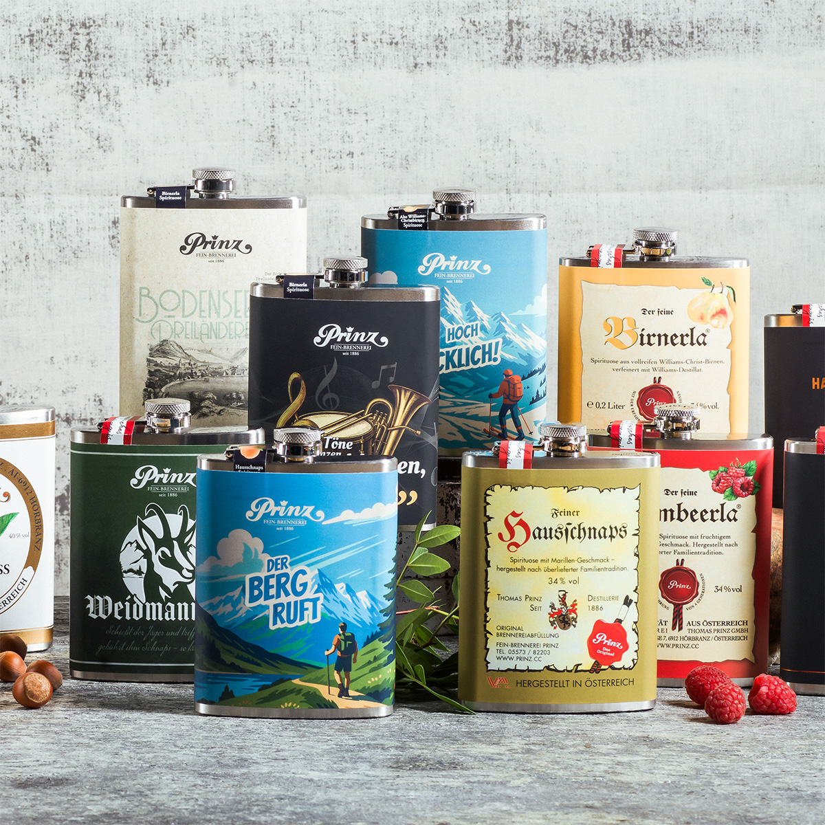 Entdecken Sie die Prinz Flachmänner Entdecken Sie die Prinz Flachmänner