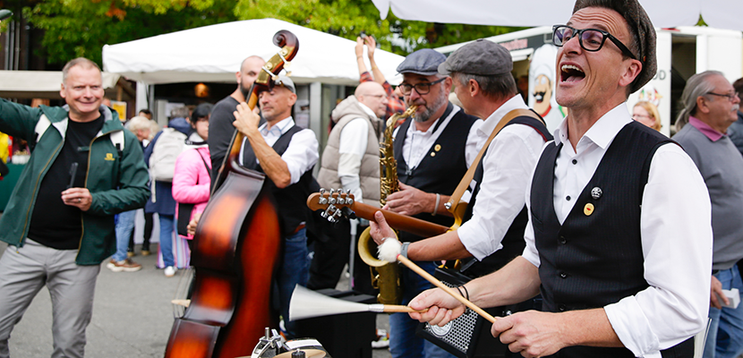 Band spielt auf Prinz Hoffest 