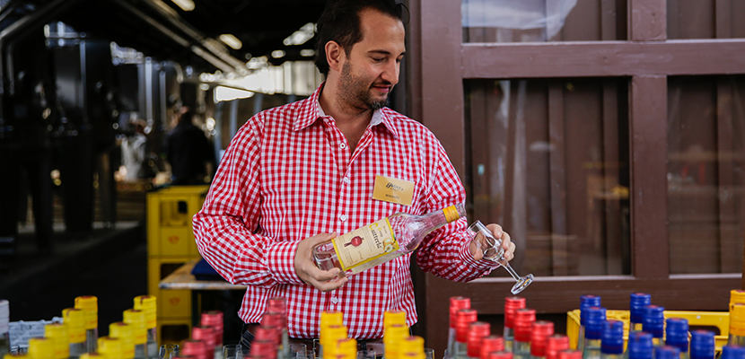 Prinz Degustation auf Hoffest