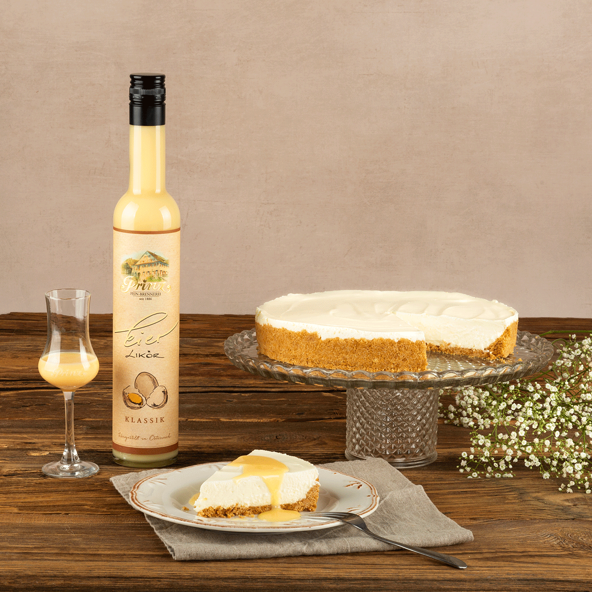 Rezept Prinz Eierlikör Cheesecake Rezept Prinz Eierlikör Cheesecake