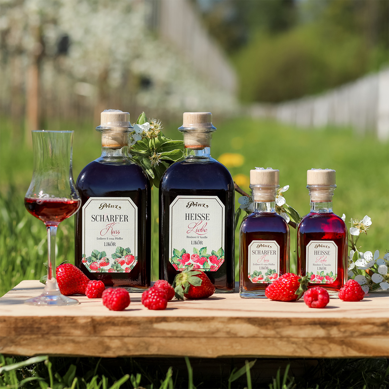Sommerliköre von Prinz