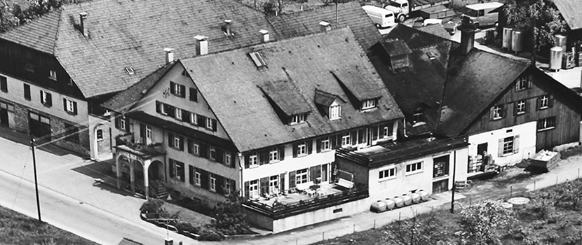 Prinz Stammhaus in Hörbranz - historische Aufnahme