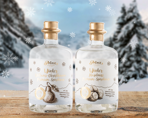 Winter Blueberry Liqueur and Gamsblut Sloe Liqueur from Prinz